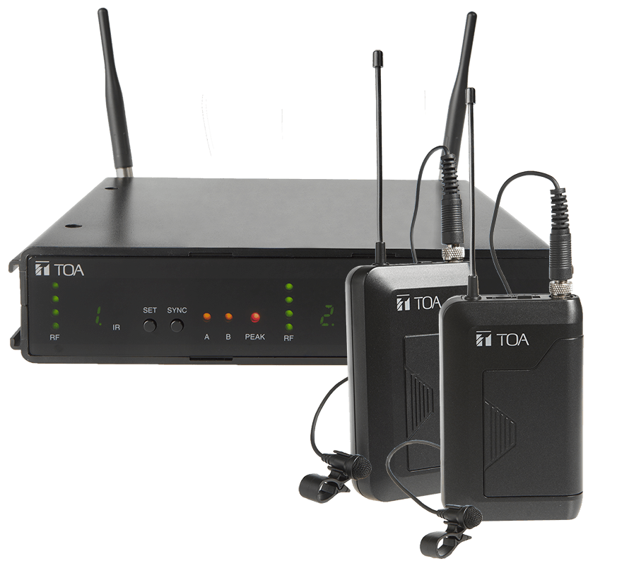 WS-432 Dual Channel Wireless Set