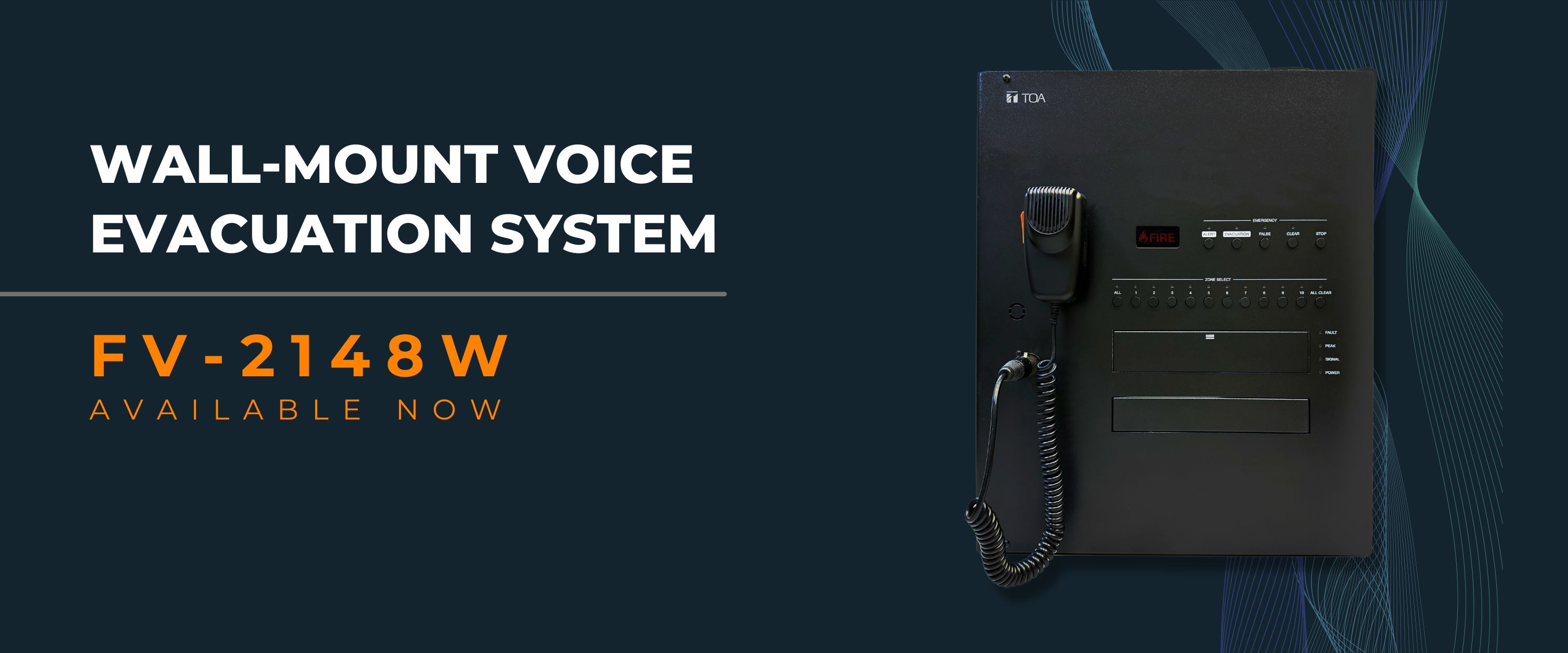 FV-2148W-Wall-Mount-Voice-Evacuation-System